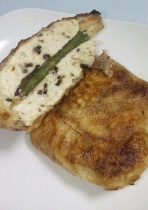 油揚げの豆腐はさみ焼き-レシピのメイン写真