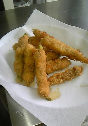 アスパラの豚肉巻き揚げ-レシピのメイン写真