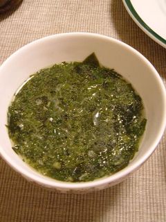 モロヘイヤとわかめのスープ-レシピのメイン写真