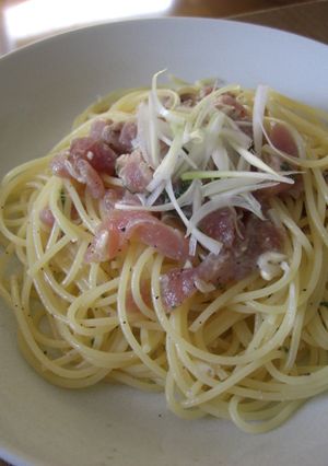 鮪の冷製パスタ-レシピのメイン写真