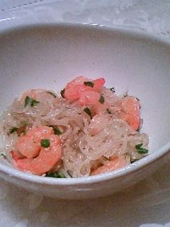 春雨とエビのかんたん炒め-レシピのメイン写真