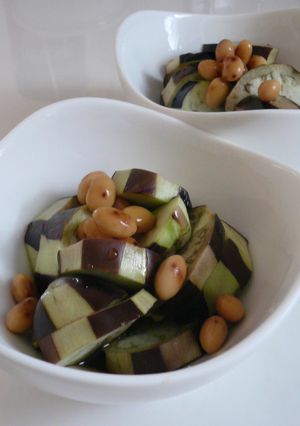なすと酢大豆のしましまエスニック-レシピのメイン写真