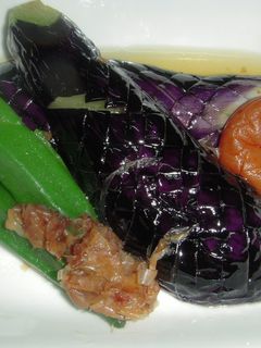 茄子とオクラの梅鰹煮-レシピのメイン写真