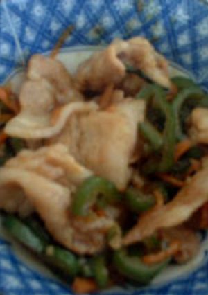 豚肉と野菜の炒め物(焼き肉のタレ味)-レシピのメイン写真