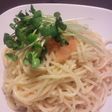 ランチに♪タラコ(明太子)パスタ♡