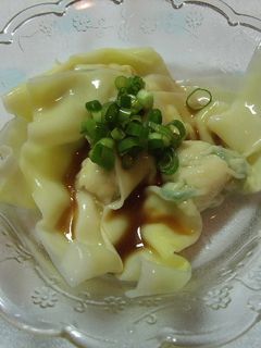 夏だぜ。冷やしワンタン-レシピのメイン写真