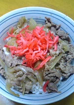 牛丼＾＾-レシピのメイン写真