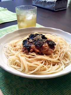 納豆パスタ-レシピのメイン写真