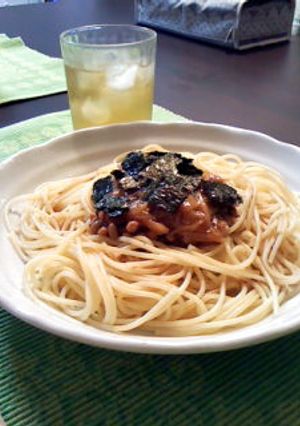 納豆パスタ-レシピのメイン写真