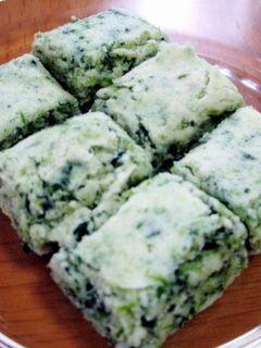 レンジで簡単!ほうれん草蒸しパン-レシピのメイン写真