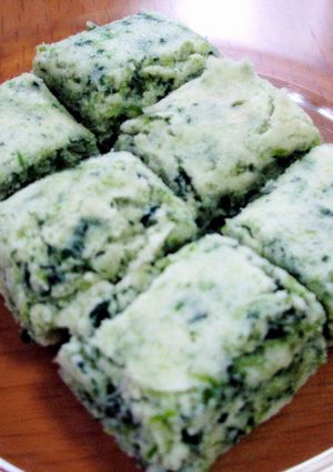 レンジで簡単！ほうれん草蒸しパン-レシピのメイン写真