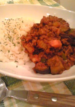 夏野菜でキーマカレー-レシピのメイン写真