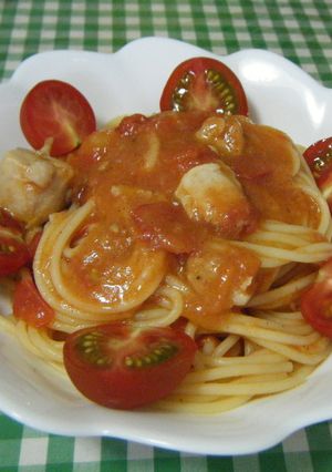 簡単本格派☆トマトパスタ-レシピのメイン写真