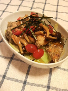 とり胸肉のから揚げどんぶり-レシピのメイン写真