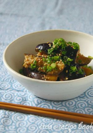 レンジで簡単＊蒸しナスの香味だれ和え-レシピのメイン写真