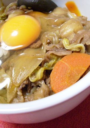 夏に食べたい!すきやき丼♪-レシピのメイン写真