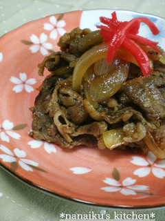 お弁当に♡牛肉と玉ネギの甘辛焼き-レシピのメイン写真