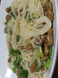 納豆そうめん-レシピのメイン写真