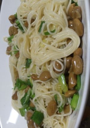 納豆そうめん-レシピのメイン写真
