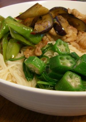 辛旨★カンタン夏野菜そうめん-レシピのメイン写真