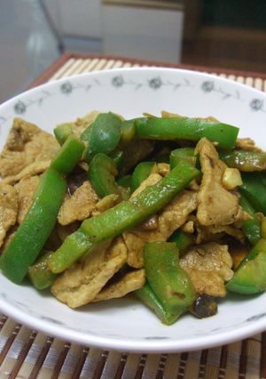 豚肉とピーマンのカレー醤油炒め-レシピのメイン写真