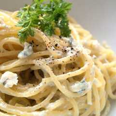 รูปของ 本格簡単♕ゴルゴンゾーラチーズのパスタ♛