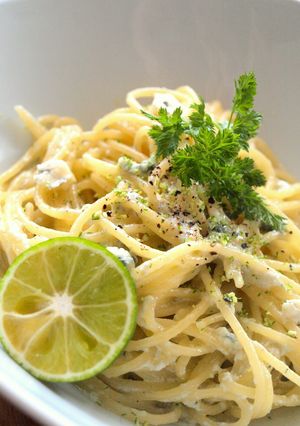 ゴルゴンゾーラチーズのパスタ❀カボス風味-レシピのメイン写真
