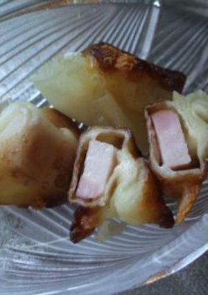 ハムとチーズのカリッと揚げ-レシピのメイン写真