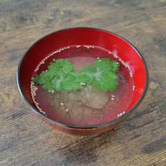 รูปของ 昆布茶で作る即席みそ汁