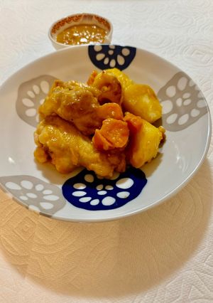 刺激爆弾!手羽元と根菜のレモネード炒め-レシピのメイン写真