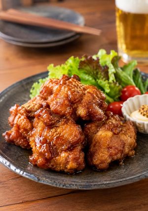 ご飯が進む⭐︎甘辛ダレザンギ♪北海道風唐揚げ-レシピのメイン写真