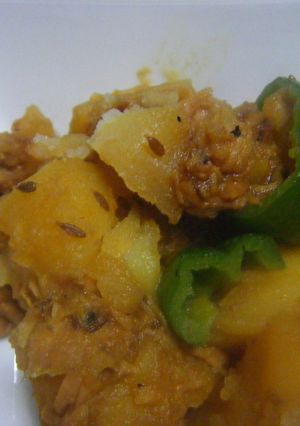 カレーの香り？スパイシーツナじゃが-レシピのメイン写真
