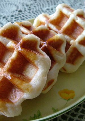 バターなし！　ヨーグルトワッフル-レシピのメイン写真
