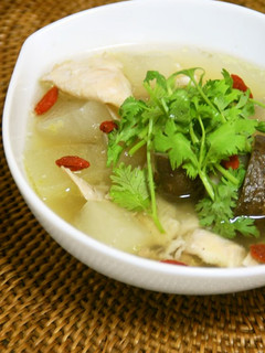 冬瓜と鶏のスープ(活力鍋使用)-レシピのメイン写真