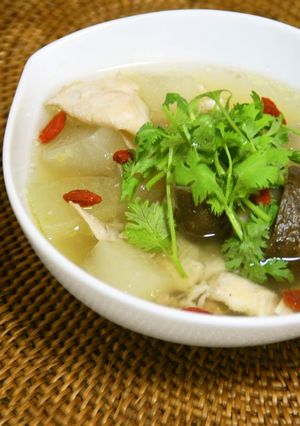冬瓜と鶏のスープ(活力鍋使用)-レシピのメイン写真