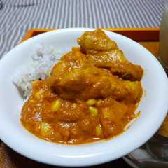 รูปของ 本格チキンバターカレー