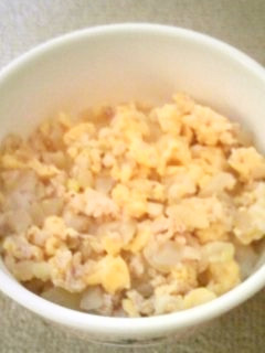 【離乳食】赤ちゃん親子丼-レシピのメイン写真