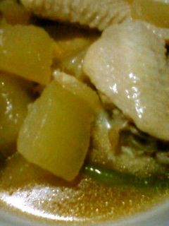 ★ほろほろ手羽と冬瓜のオイスターソース煮-レシピのメイン写真