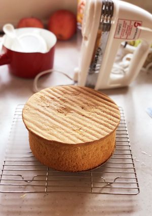 ふんわりしっとりスポンジケーキ-レシピのメイン写真