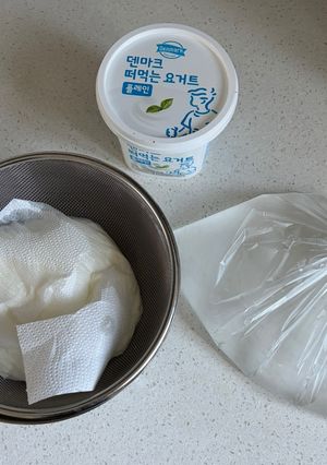 簡単！時短！水切りヨーグルトの作り方-レシピのメイン写真