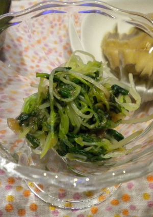 箸休めに♪まびき菜の梅和え-レシピのメイン写真