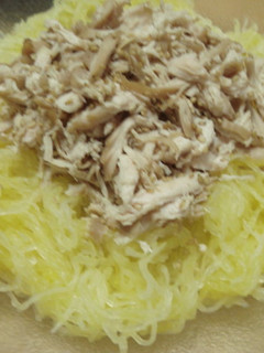 素麺南瓜と照り焼き風鶏ささみのサラダ-レシピのメイン写真