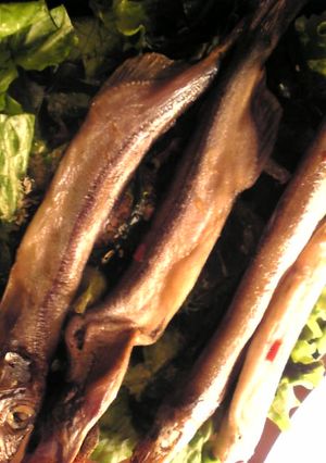 ししゃもとワカメとレタスの胡麻ポン酢和え-レシピのメイン写真