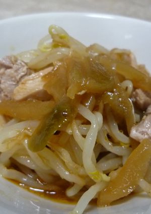 もやし＆蒸鶏のザーサイ和え-レシピのメイン写真