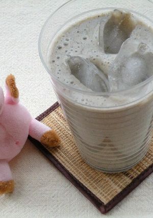 ＊緊急ダイエット＊黒ゴマバナナヨーグルト-レシピのメイン写真