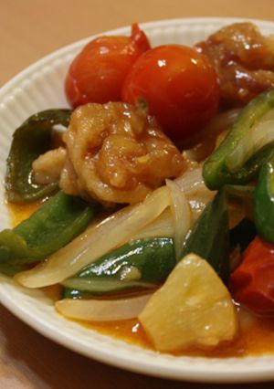 時短☆豚肉柔らかさっぱり酢豚風うま煮-レシピのメイン写真