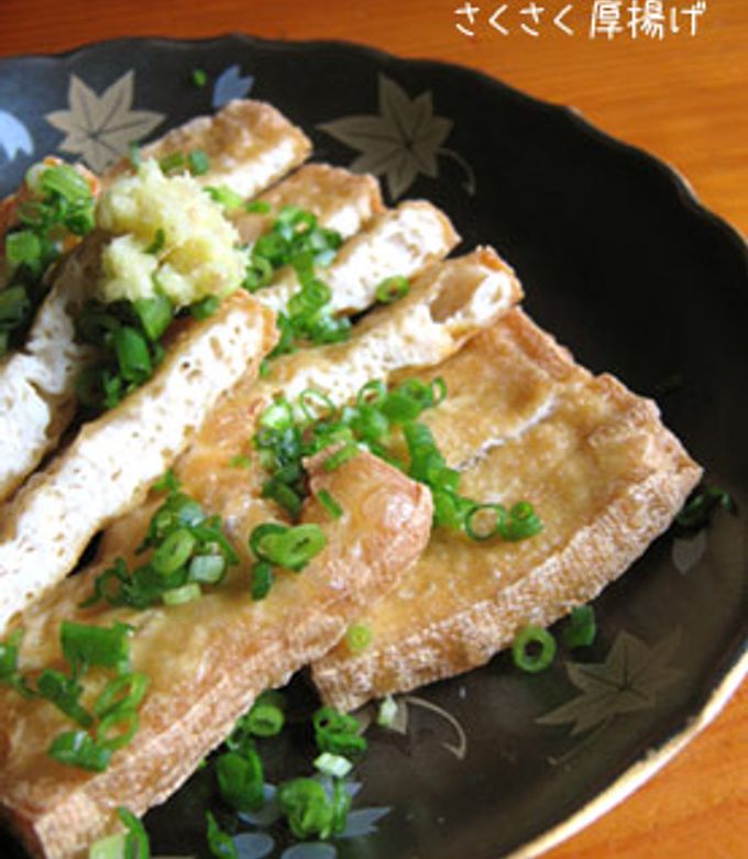 地味やけど【さくさく厚揚げ】旨いよ（笑） by pegupepepe