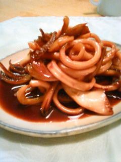 イカの煮つけ-レシピのメイン写真