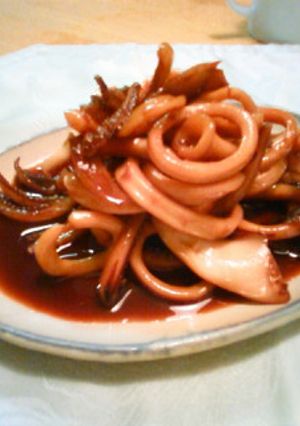 イカの煮つけ-レシピのメイン写真
