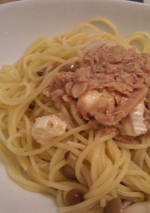 *お手軽簡単 ツナとキノコの冷製パスタ*-レシピのメイン写真